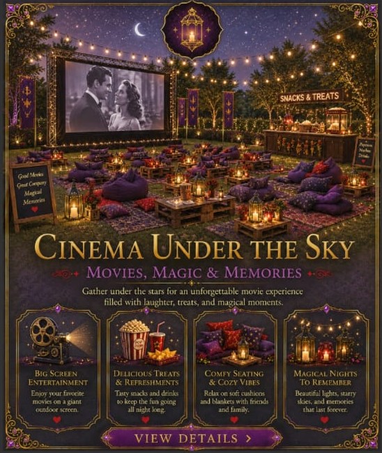Cinema Under The Sky Magic